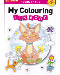 PuzzleLife My Colouring Fun Book