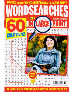 Wordsearches In Large Print Magazine