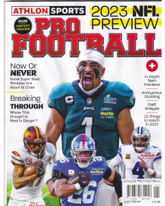 Athlon Pro Football Magazine NFL Pro Football 2023 Preview