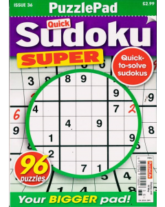 Puzzlepad  Sudoku Super Magazine